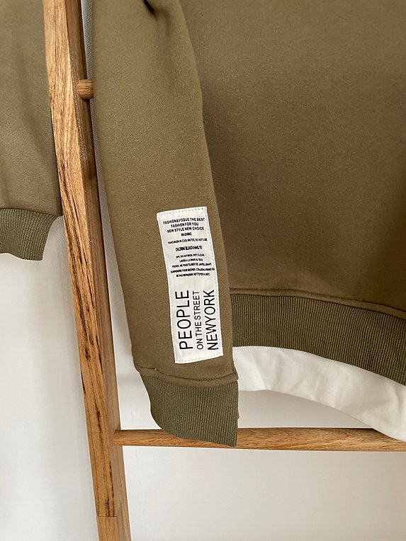 Long Sweater olive