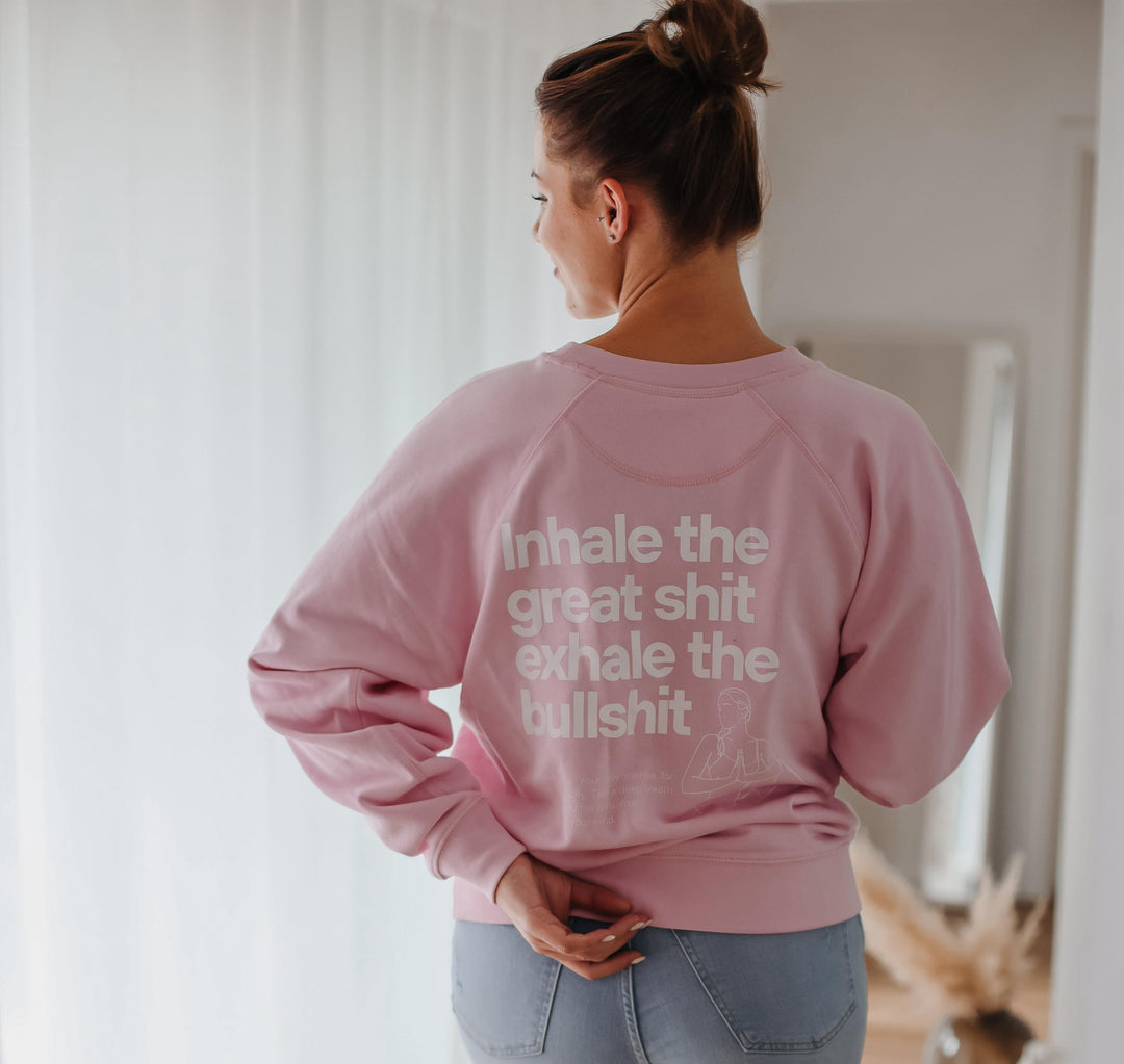 Inhale / Exhale oversized Sweater