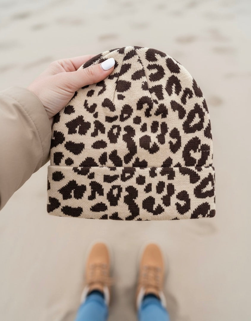 Leoprint Beanie