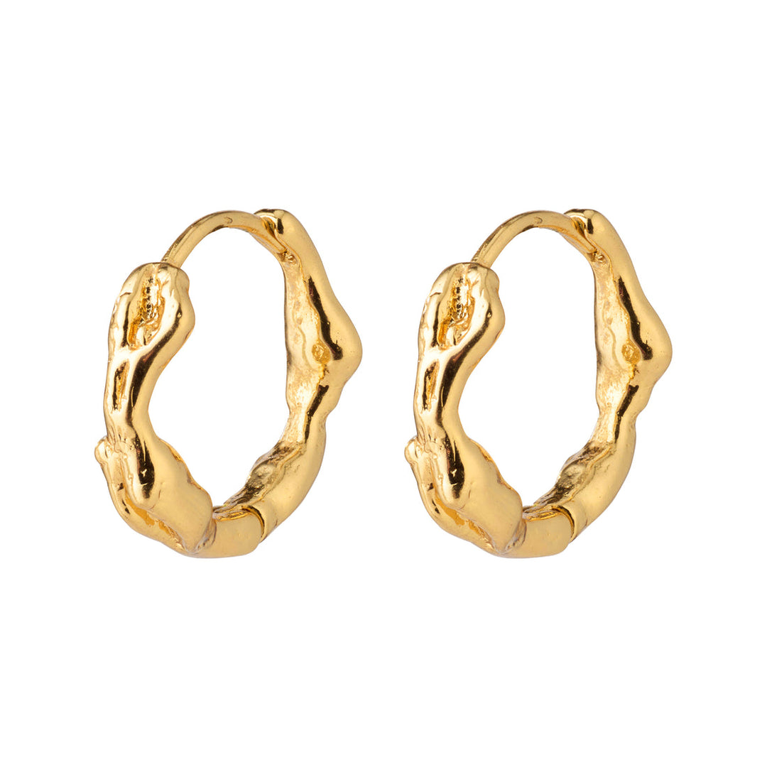Uneven Hoop Earrings