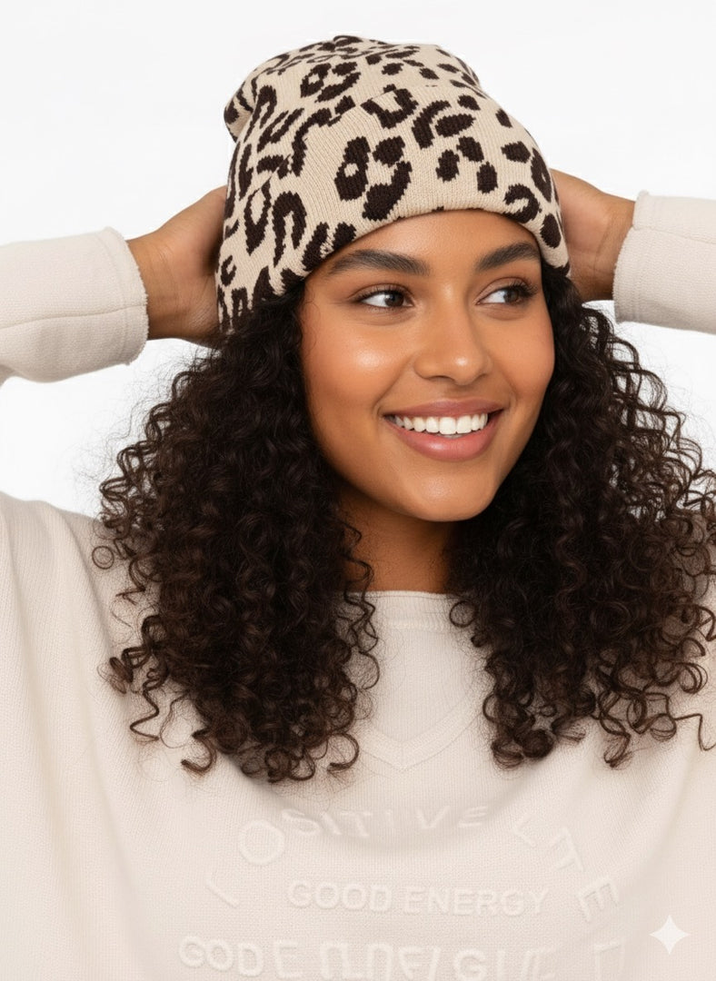 Leoprint Beanie
