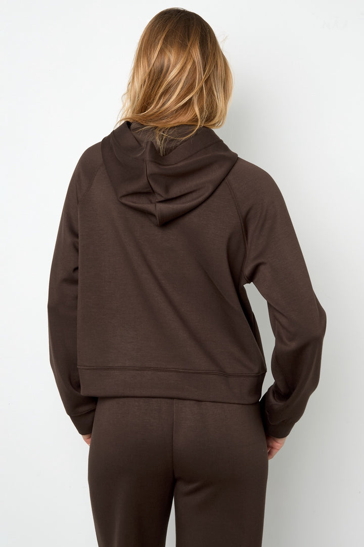 Hoodie & Wide Leg Pants Set