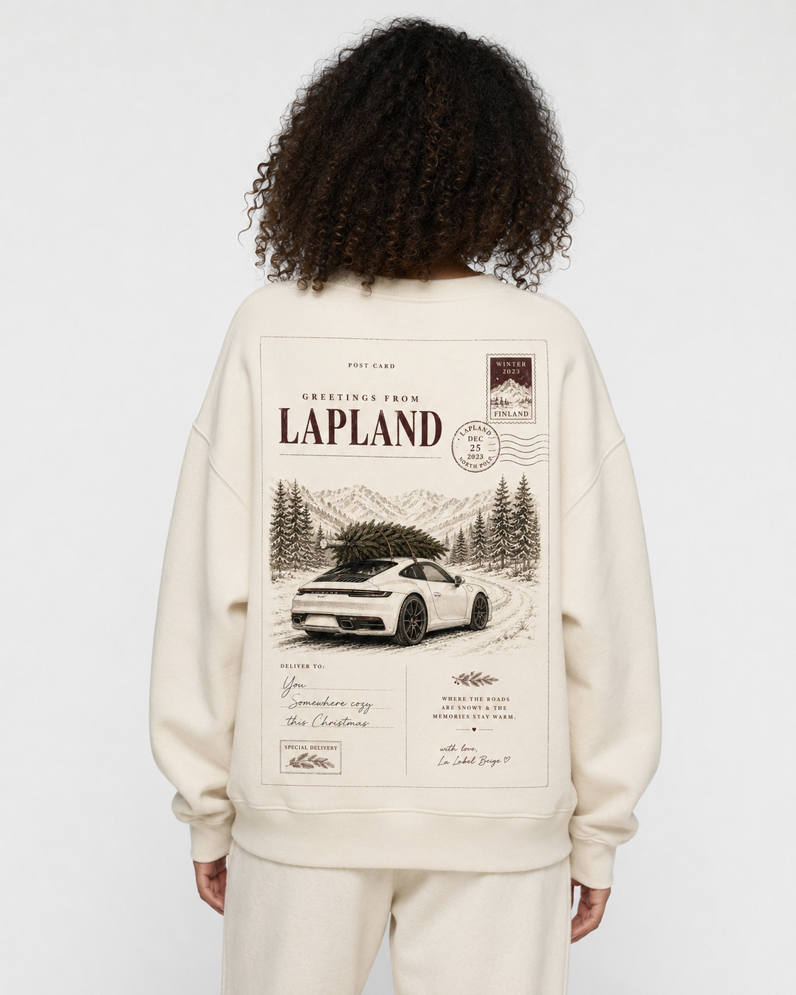 Lapland Christmas oversized Sweater
