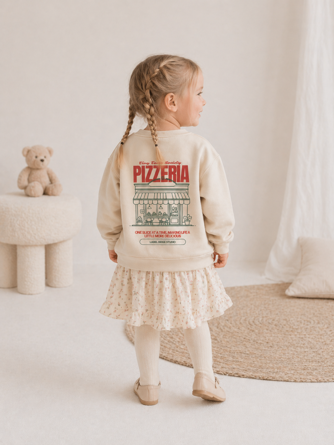 Tiny Taste Society Pizzeria Sweater