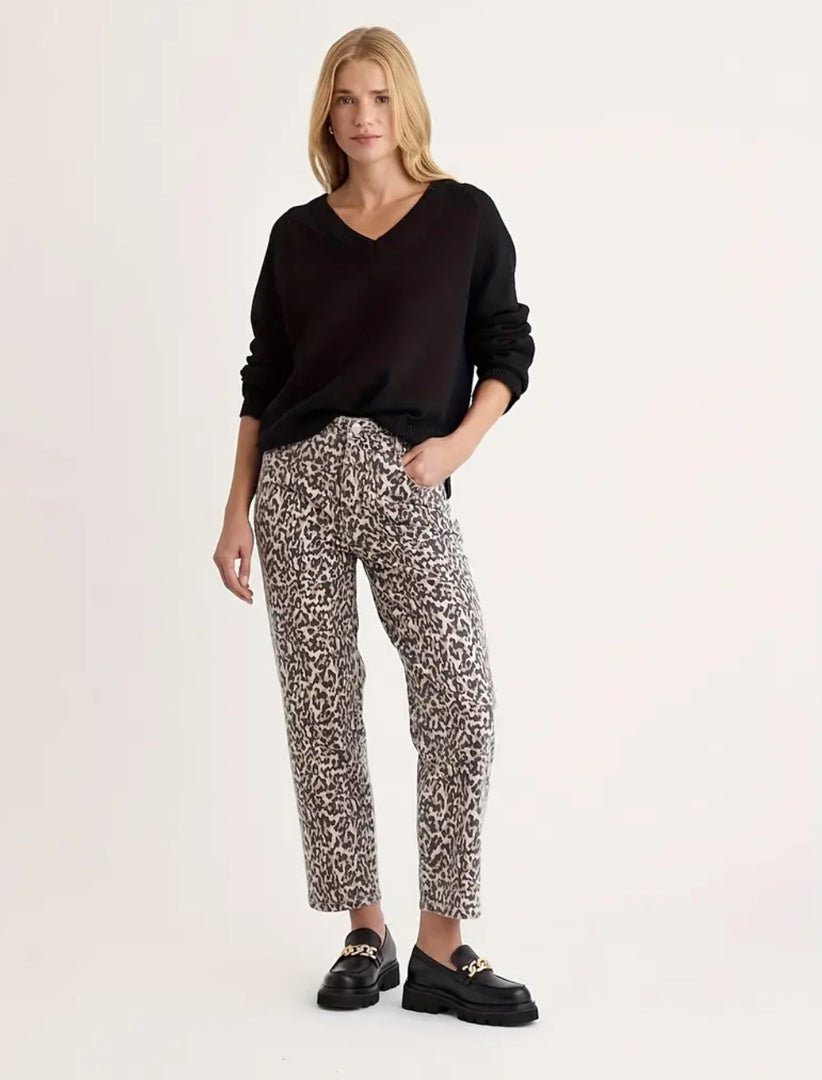 Leoprint Jeans