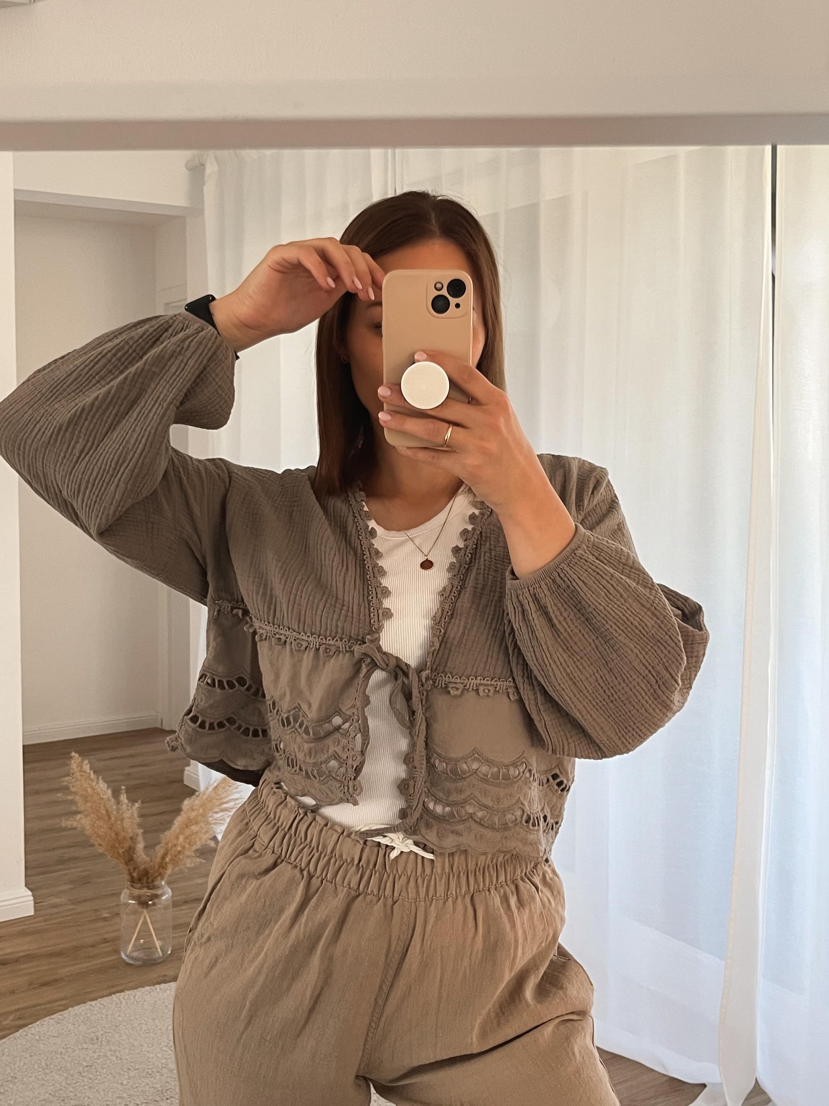 Musselinbluse „Liora“