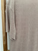 T-Shirt Kleid taupe - La Label Beige