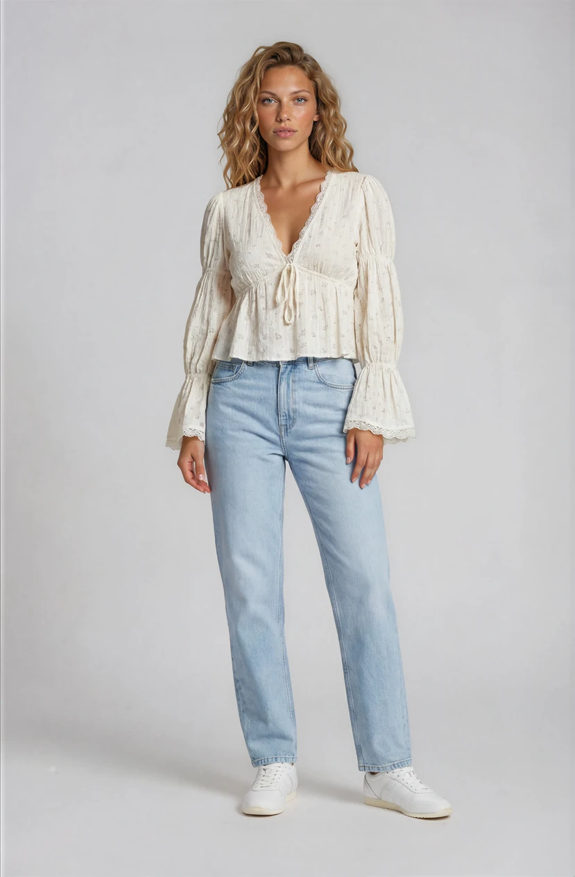 Blümchen-Bluse „Lilly“