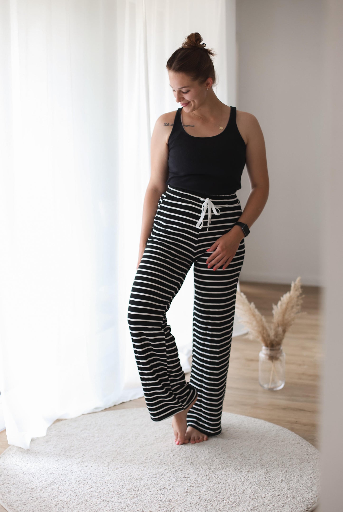 Softjogger gestreift