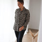 Musselinbluse Leoprint