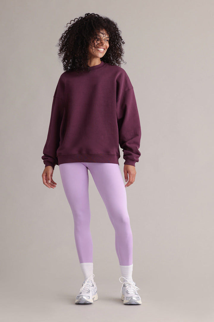 Sweatshirt Rise and Shine Italian Plum