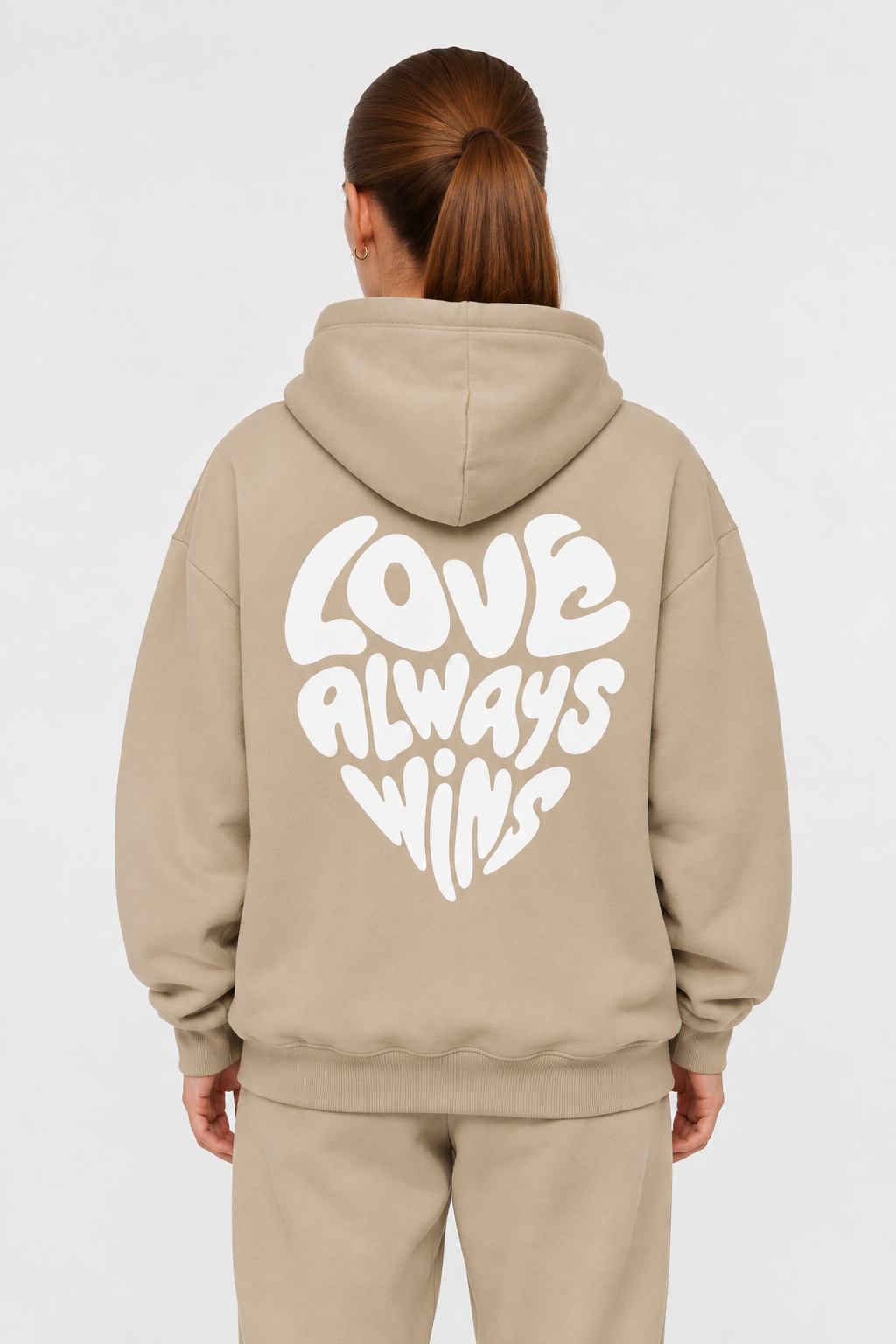 Love always wins oversized Hoodie