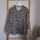Musselinbluse Leoprint
