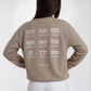 Angel Numbers Organic Cotton Sweater