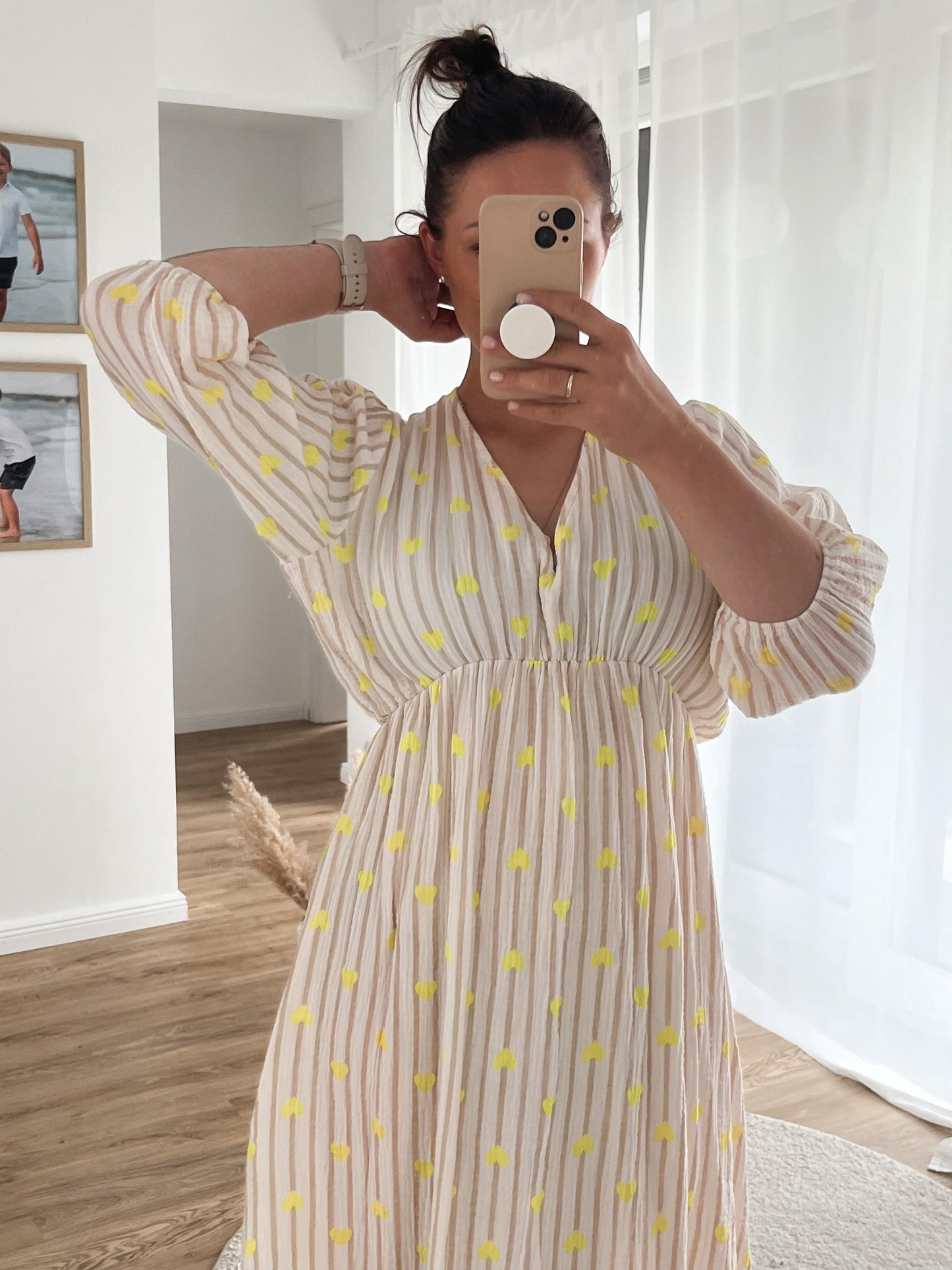 Musselinkleid Lemonhearts