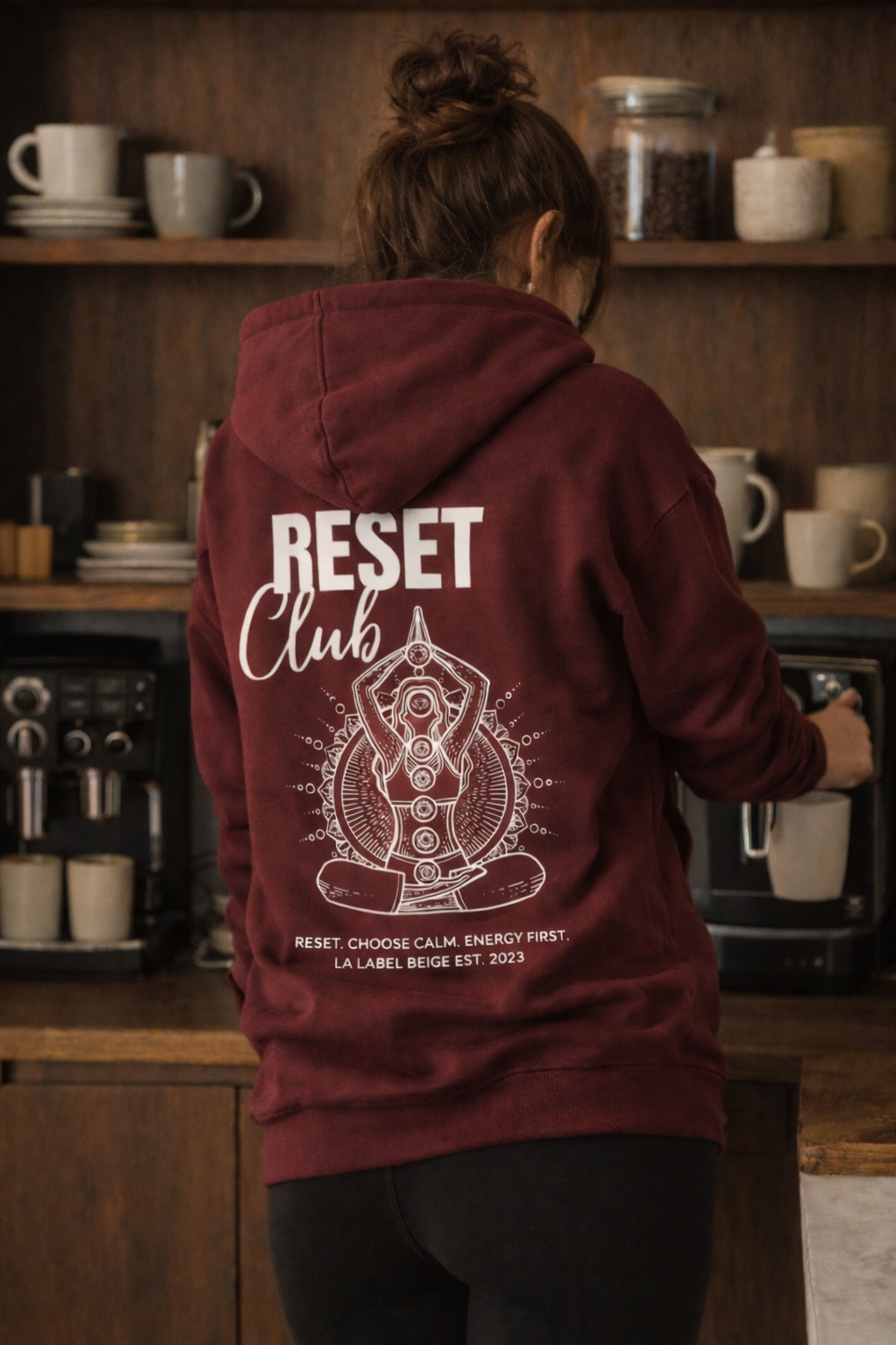 Reset-Club oversized Hoodie