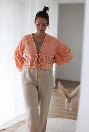 Musselinbluse „Liora“