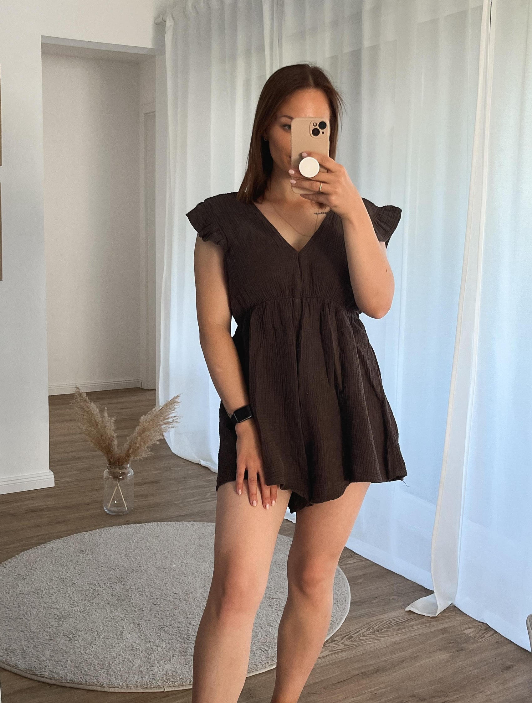 Musselin Jumpsuit Short