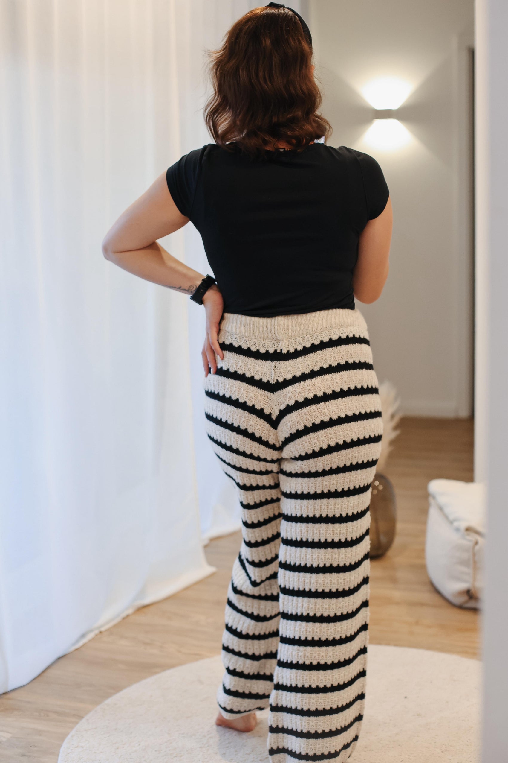 Strickhose „Cozy Stripes“