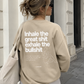 Inhale / Exhale oversized Sweater beige