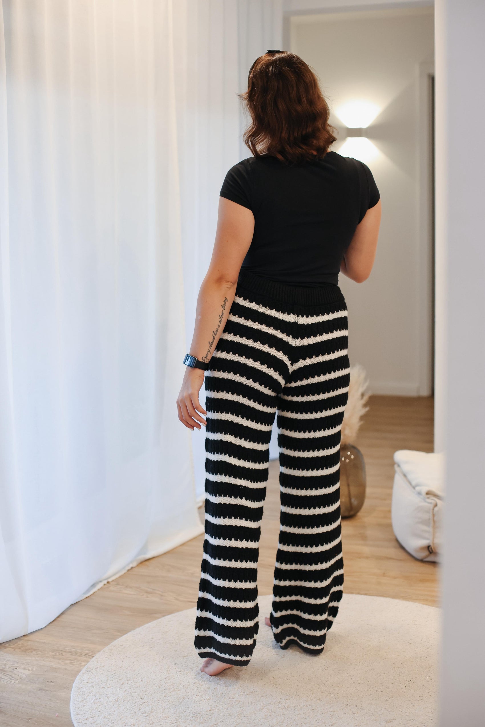 Strickhose „Cozy Stripes“