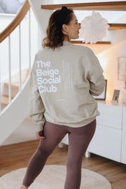 The Beige Social Club – Organic Cotton Sweater