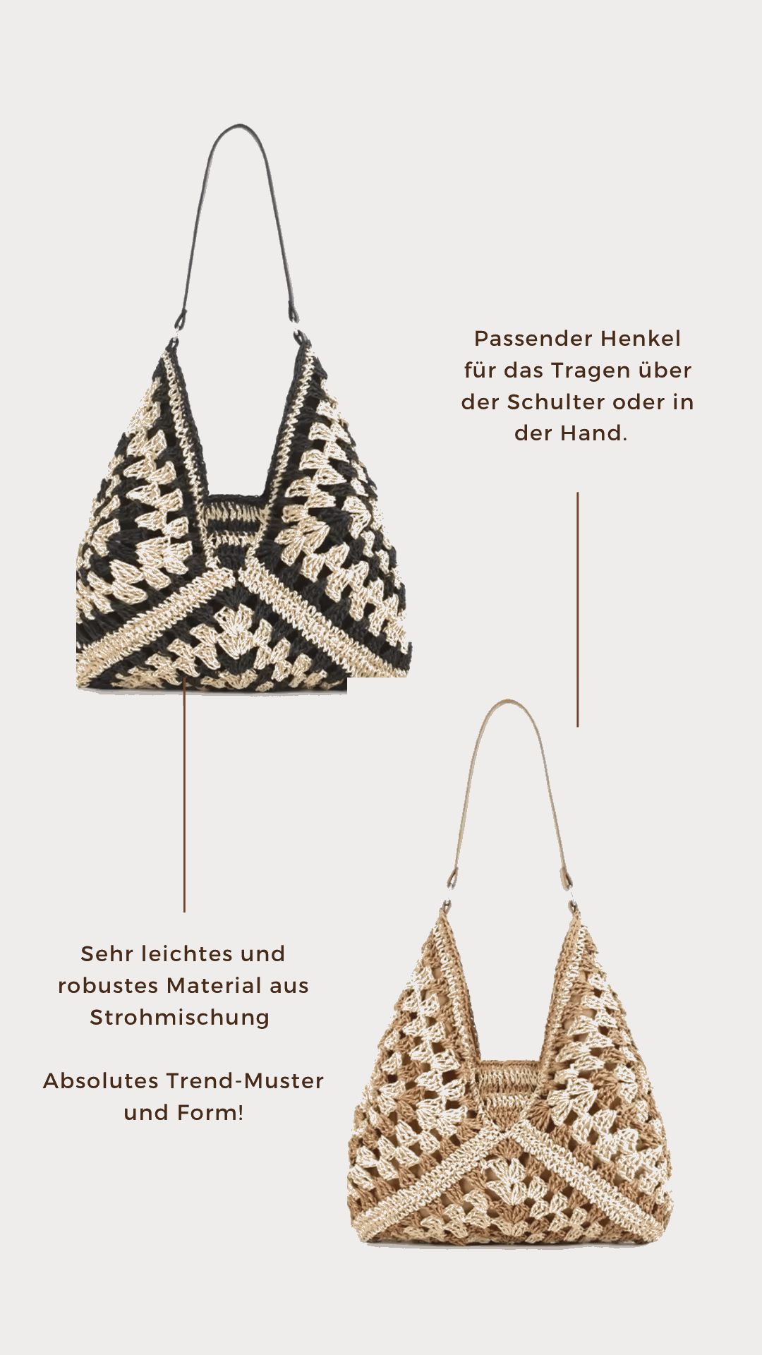 Straw Bag „Calees“