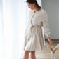 Musselinkleid „Vanilla Cloud“