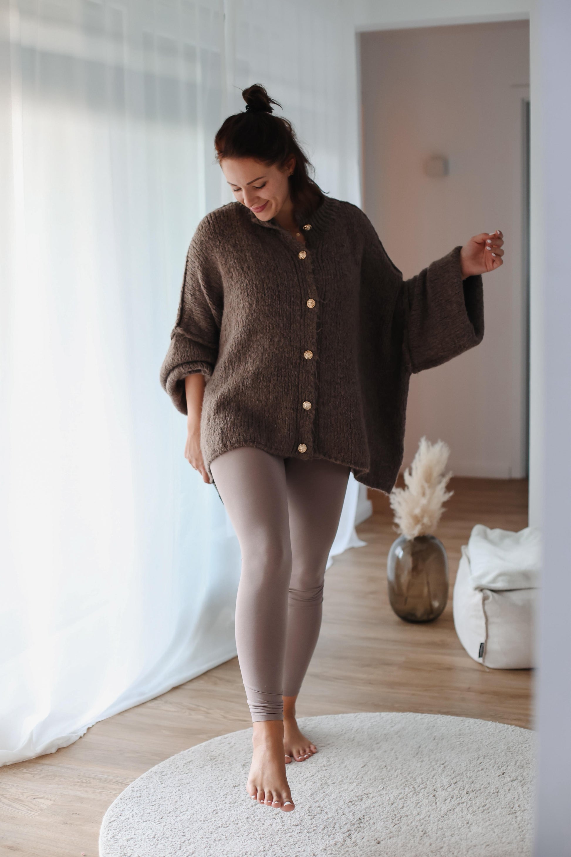 Cozy Knit Cardigan Damen