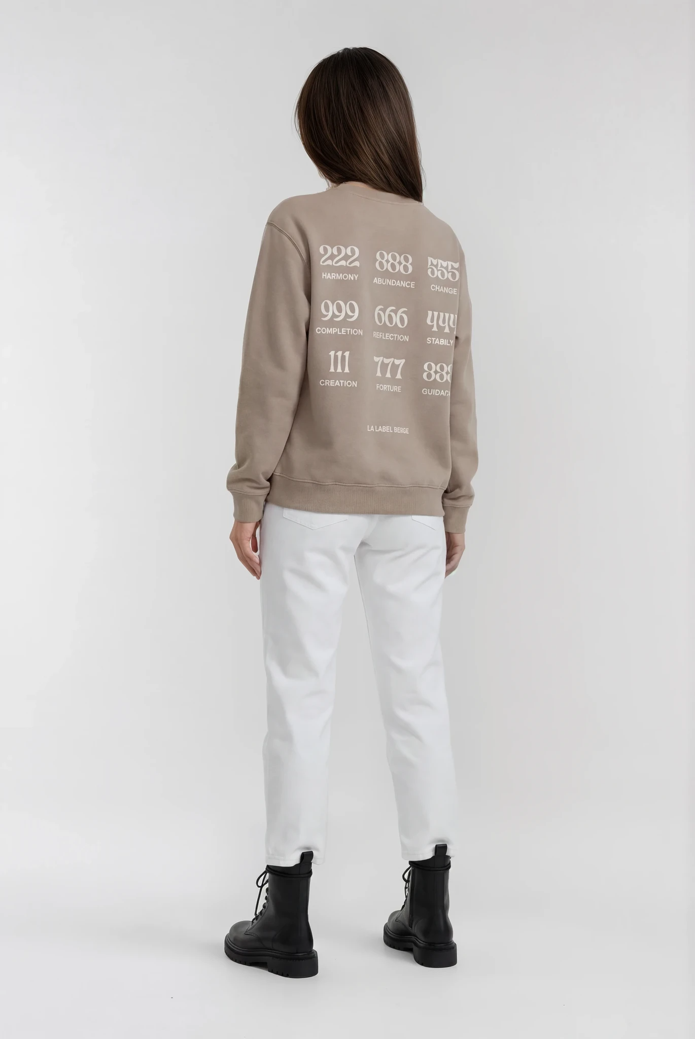 Angel Numbers Organic Cotton Sweater