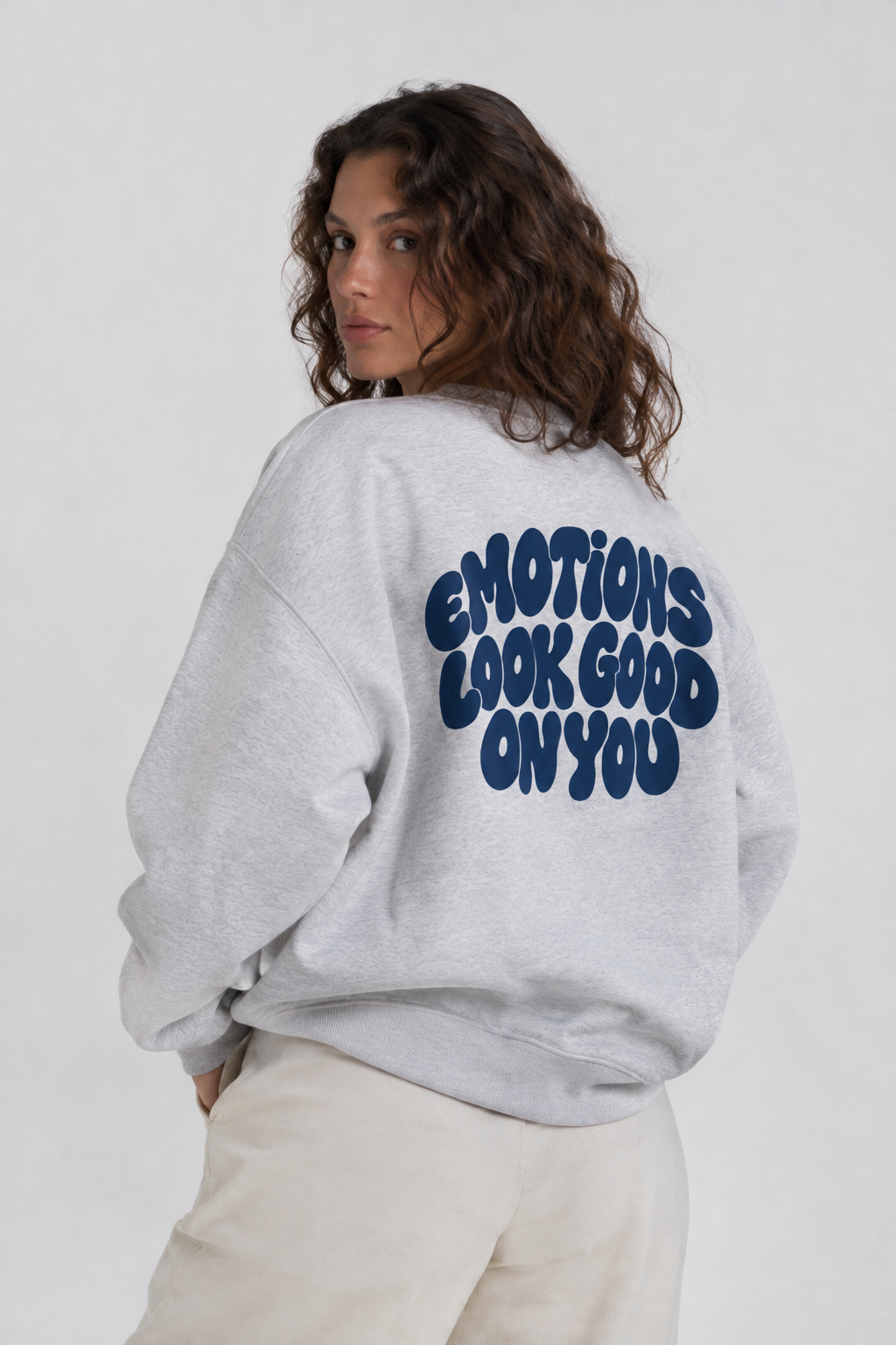 Emotions oversized Sweater