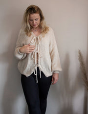 Wolke 7 Schleifen-Strickjacke