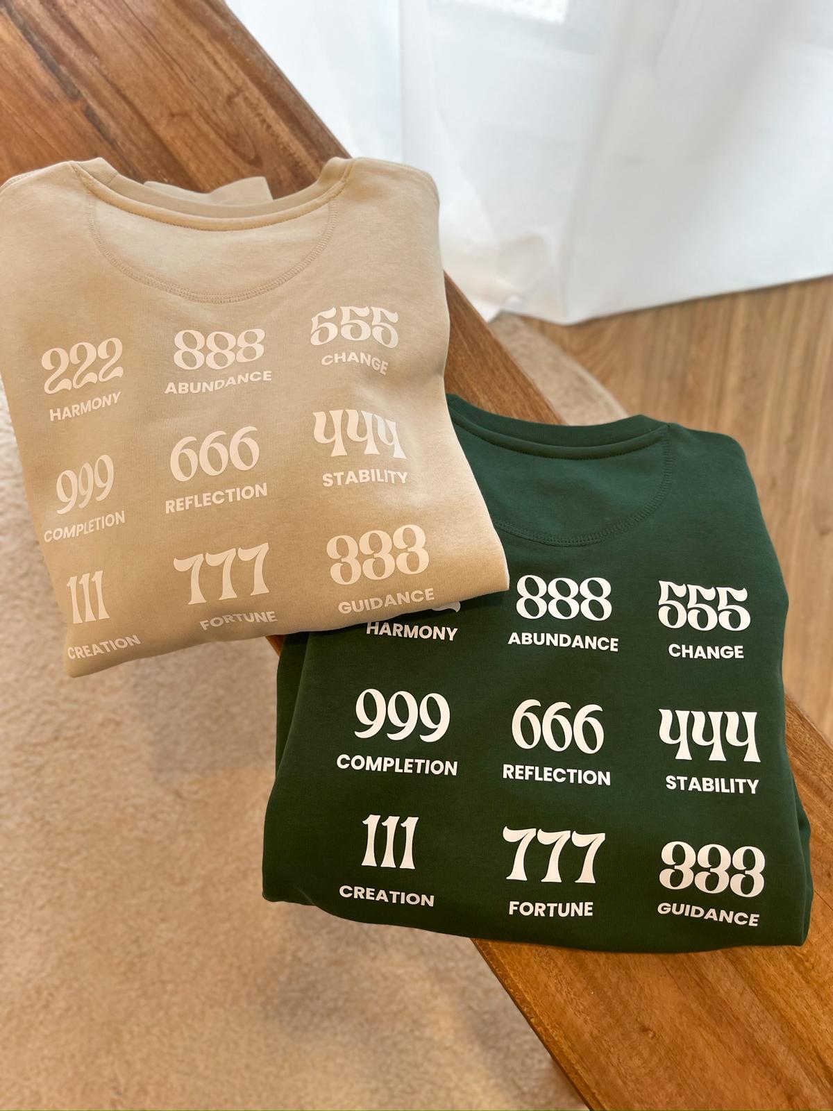 Angel Numbers Organic Cotton Sweater