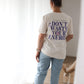 Oversized Damen T-Shirt in Vintage Weiß aus Bio-Baumwolle von La Label Beige