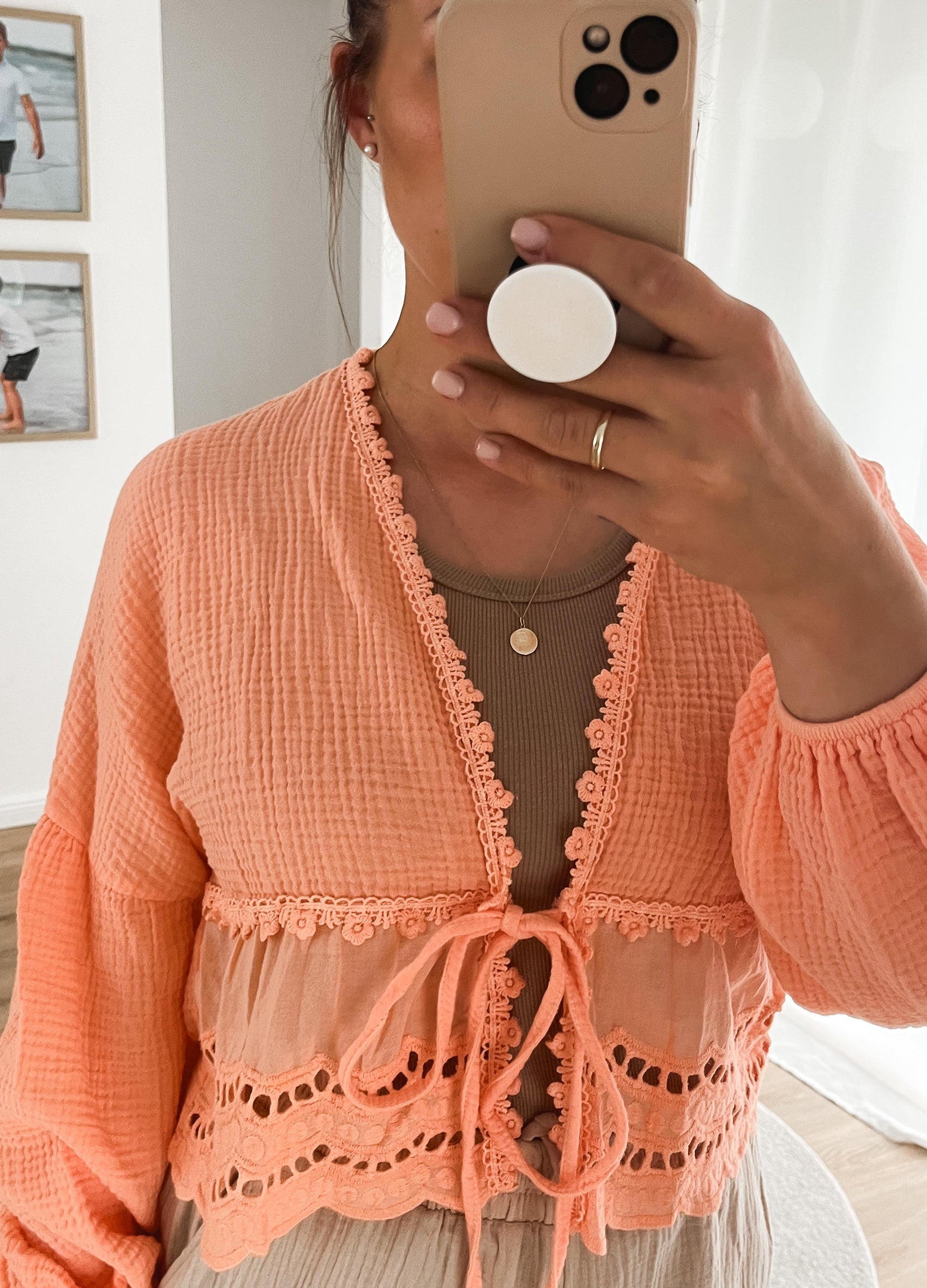 Musselinbluse „Liora“