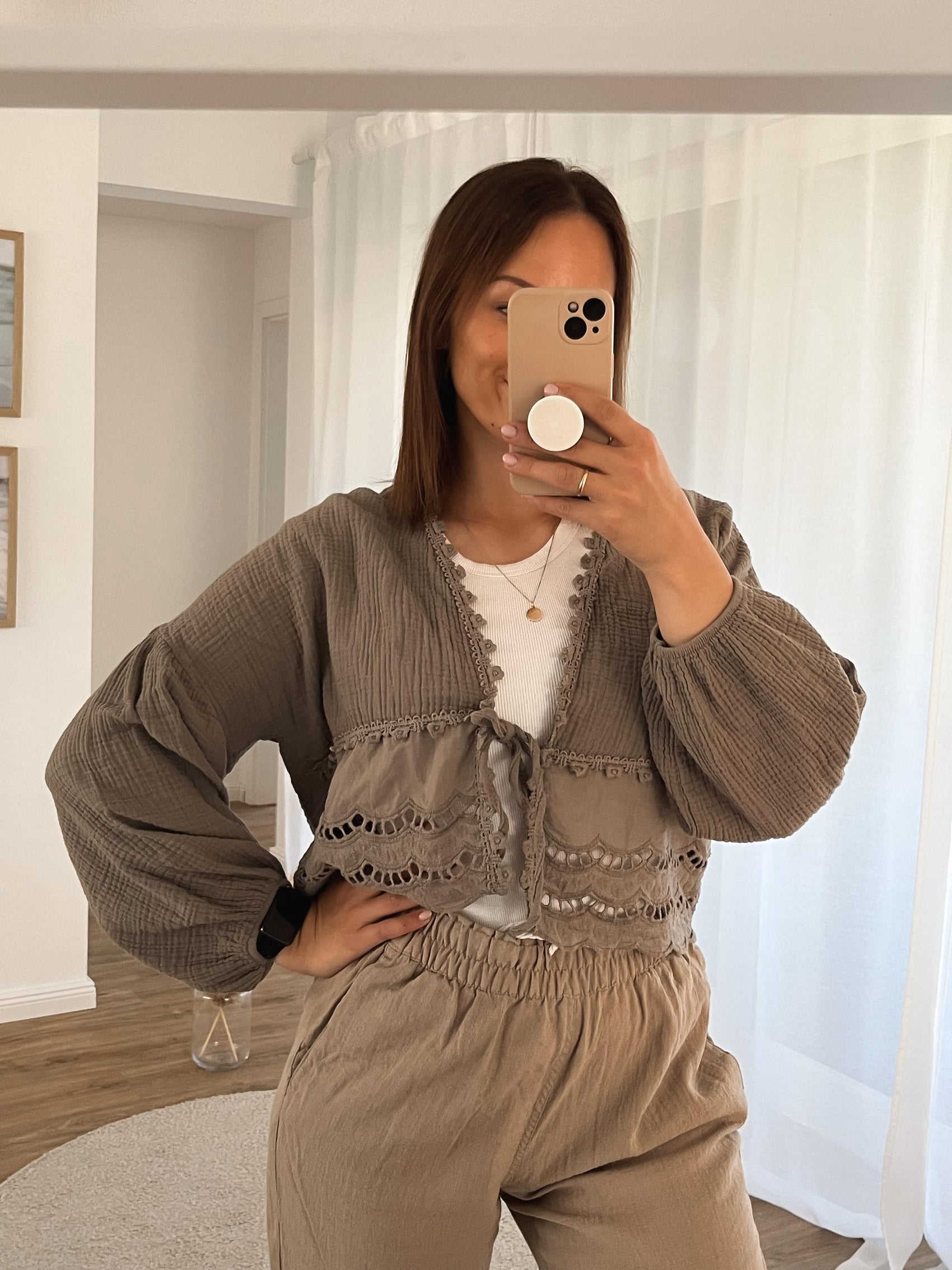 Musselinbluse „Liora“