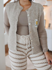 Knit Collection – Strickweste Amelie