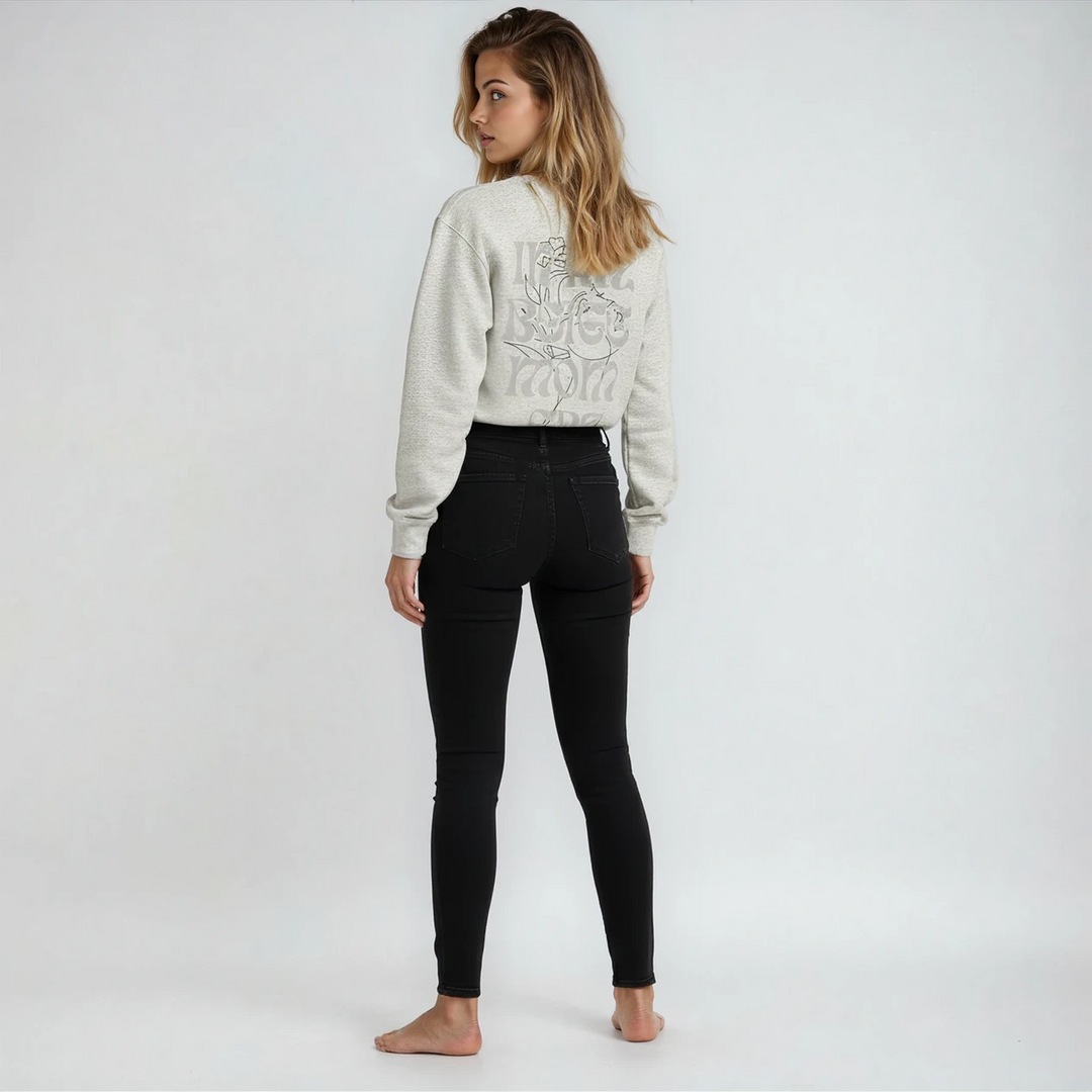 Beige Mom oversized Sweater