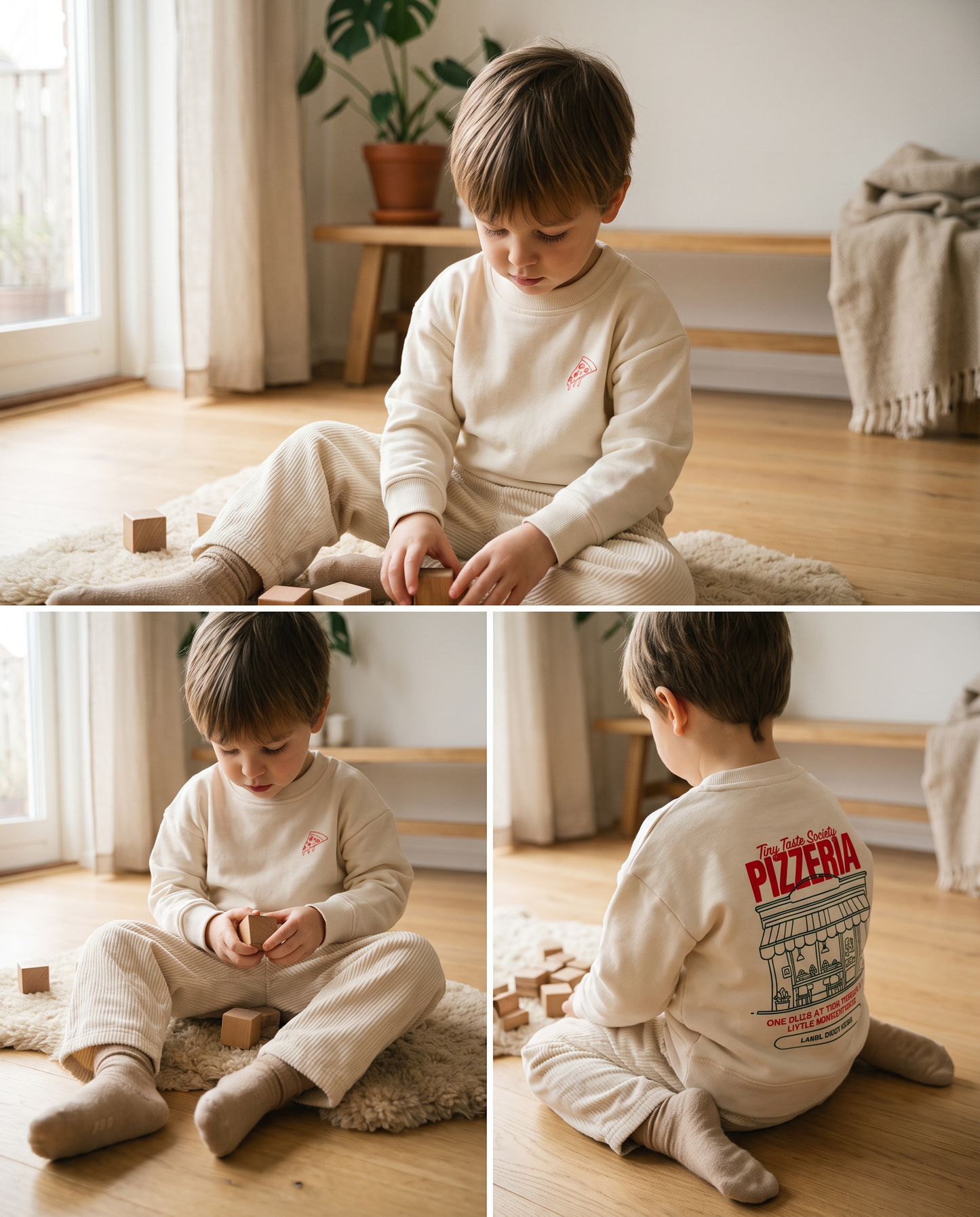 Pizza Kindersweater