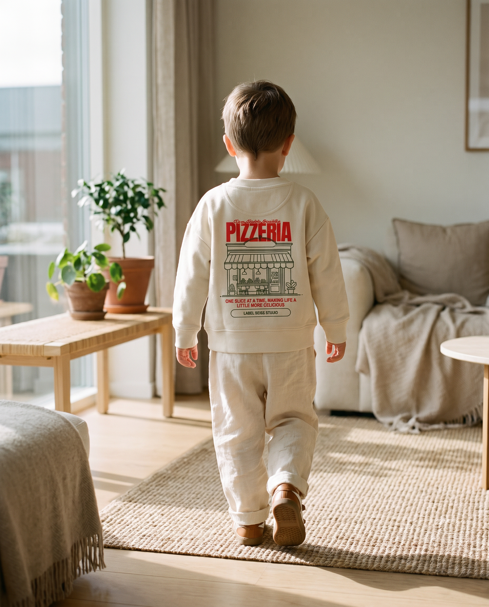 Pizza Kindersweater