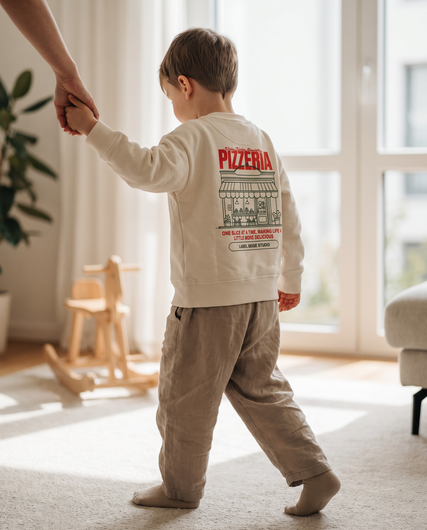 Pizza Kindersweater