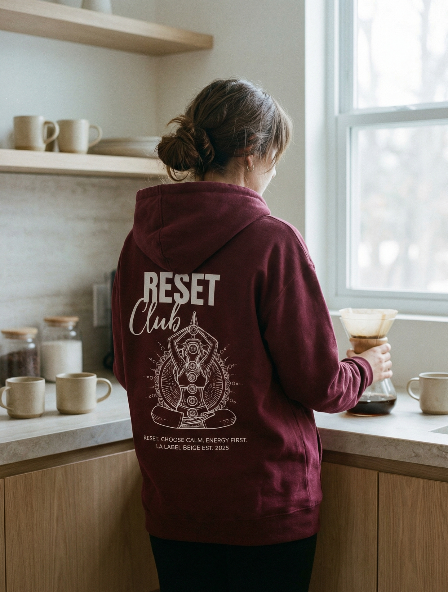 Reset-Club oversized Hoodie