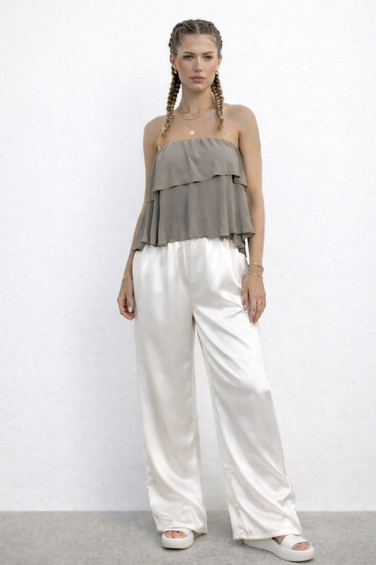 Schulterfreies Top „Linelle“