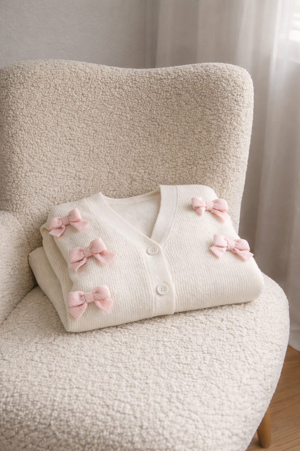 Schleifen Cardigan „Johanna“