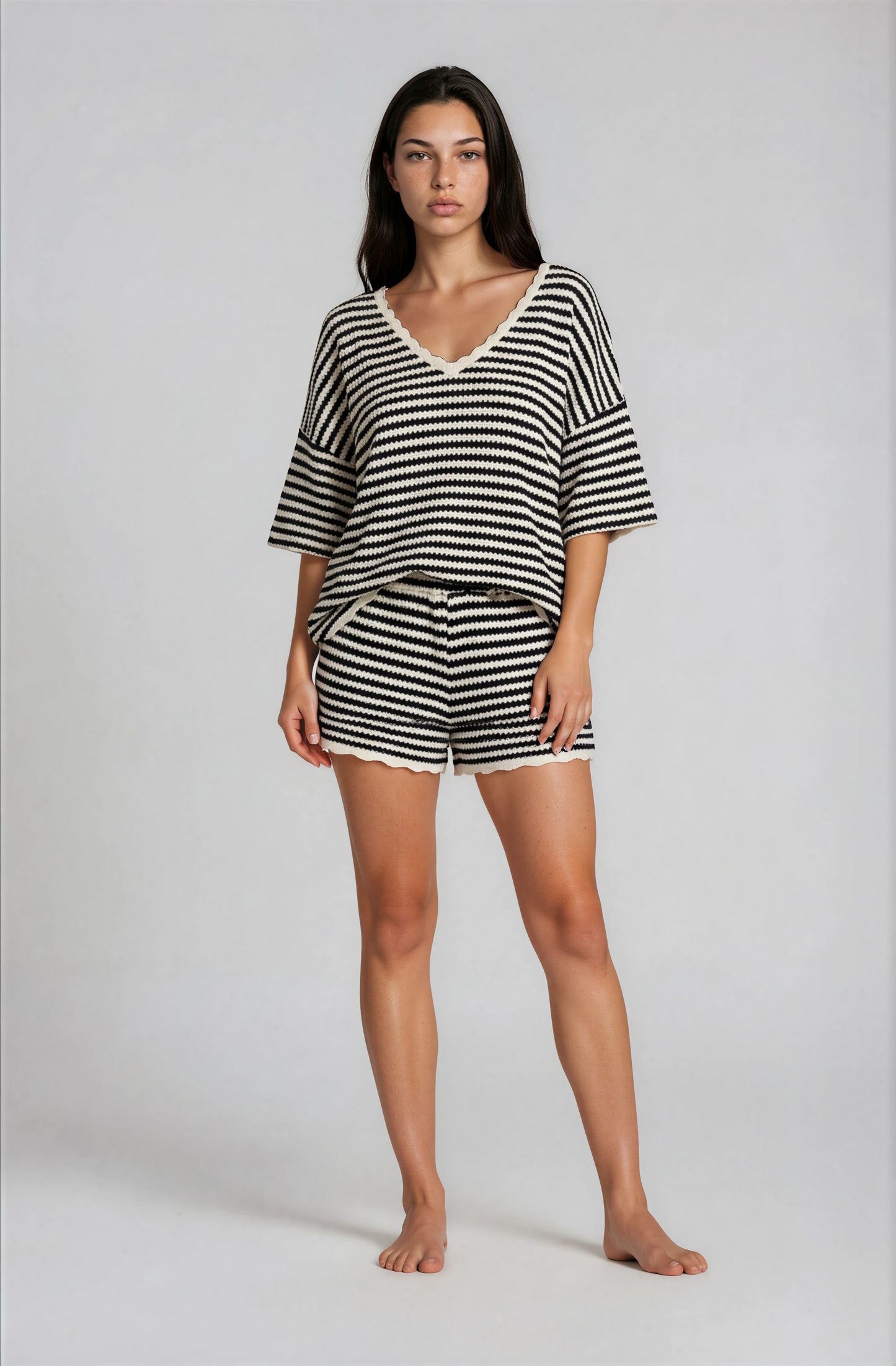 Sienna Stripe Lounge-Set