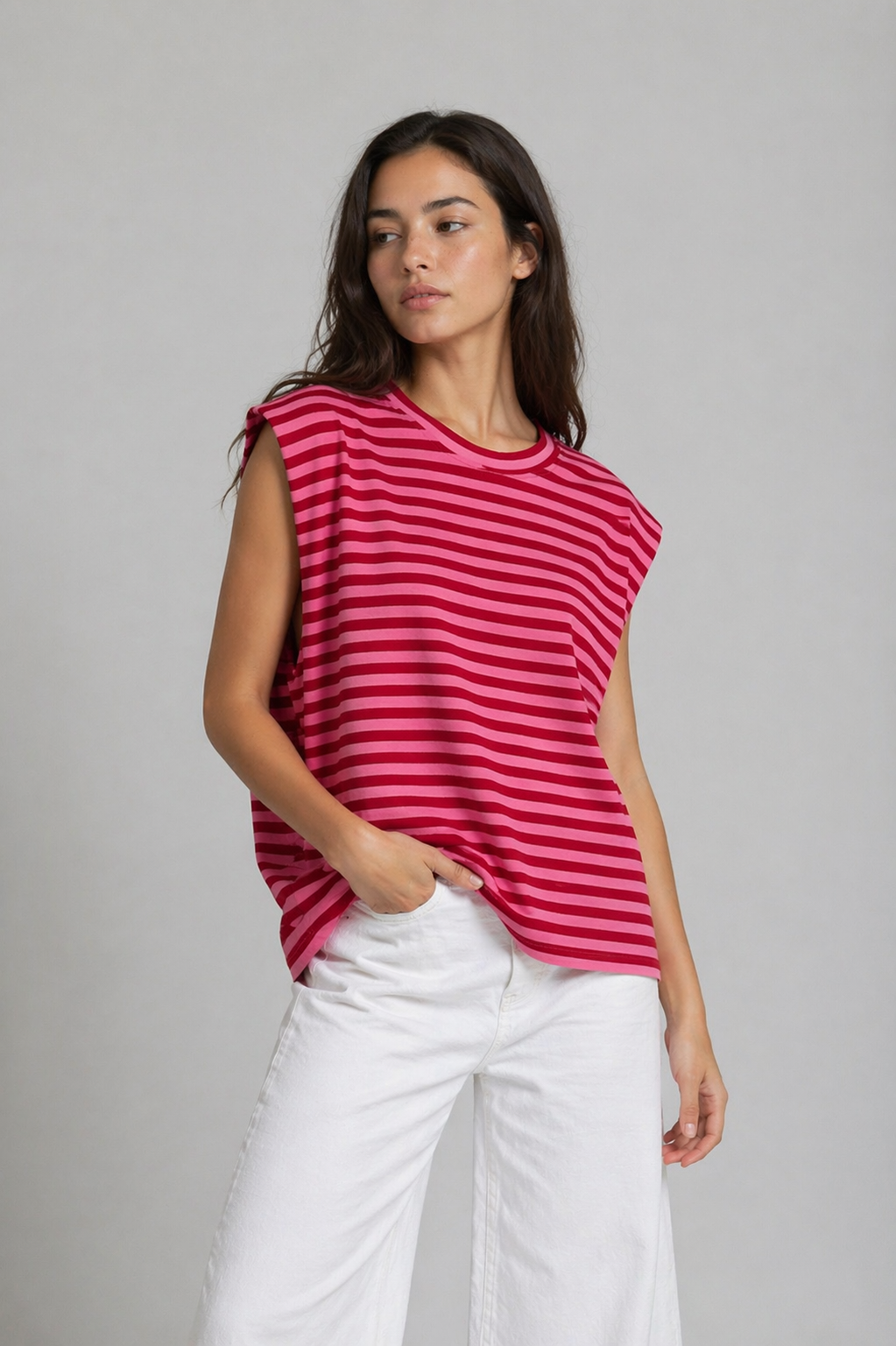 Streifen Top Elina