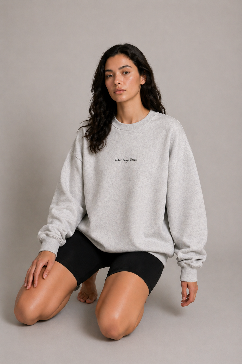 Label Beige Studio Oversized Sweater – Social Media Kills Romance