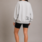 Label Beige Studio Oversized Sweater – Social Media Kills Romance