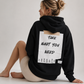 Take what you need - oversized Hoodie
