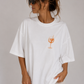 Aperol & Tan Lines oversized Tshirt